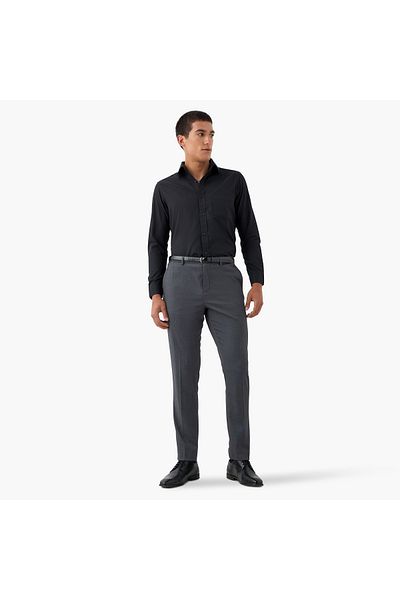 FAV Textured Regular Fit Shirt with Long Sleeves