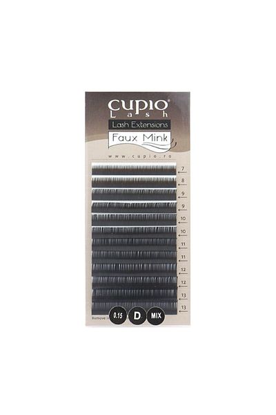 Cupio Permanent eyelash extensions - Mink D Mix
