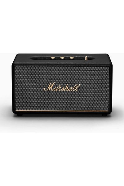 Marshall Marshall Stanmore III Wireless Stereo Speaker, Bluetooth 5.2, RCA Input, Room-Filling Sound – Black