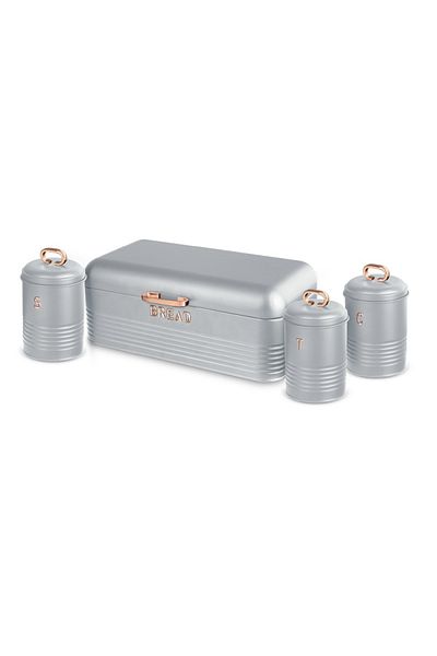 Berlinger Moonlight Edition Bread Box and Set of 4 Boxes