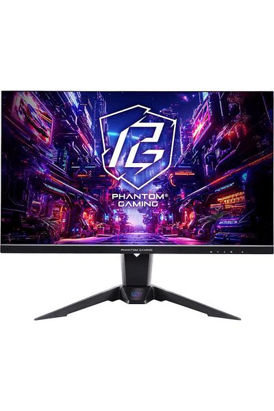 ASROCK Monitor Gaming LED IPS QHD 180Hz, 1ms, FreeSyncTM, VESA DisplayHDRTM HDMI, Pivot, VESA, negru