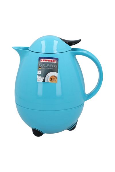 Leifheit Easy Pour Mess Free Dishwasher Safe Vacuum Flask 1 Liter