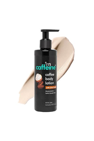 Cupio Lotiune corp cu cafea si unt de Shea pentru hidratare 200 ml - MCaffein