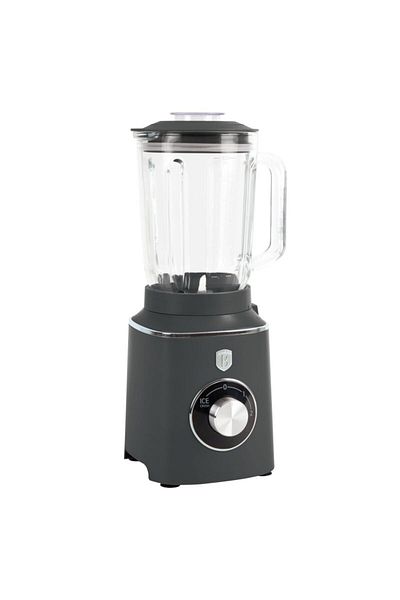 Berlinger Blender de masa cu borcan de sticla 1,5 L 1000 W Colectia Antracit