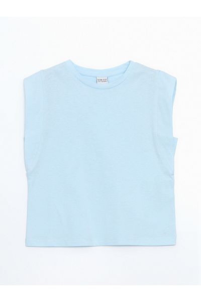 LC Waikiki Tricou pentru fetiță cu gât