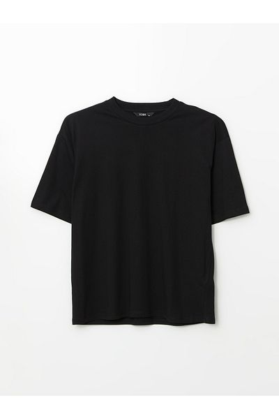 LC Waikiki Tricou bărbătesc din bumbac pieptănat cu gât crew