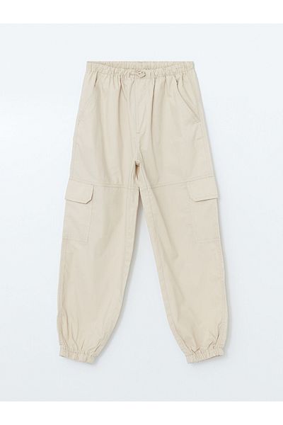 LC Waikiki LCW Kids Elastic Waist Girl's Cargo Jogger Pants