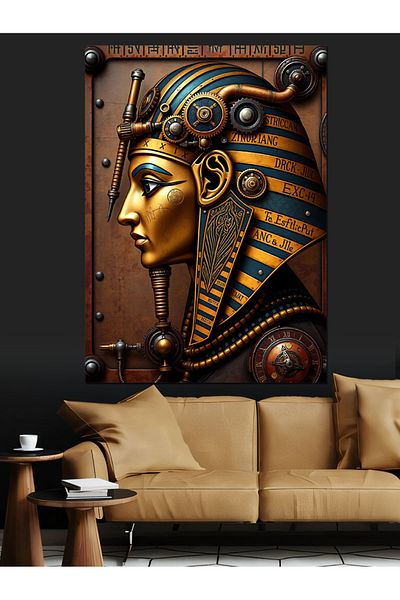Tablomega Pânză decorativă Pharaoh Queen Art - Lemn MDF