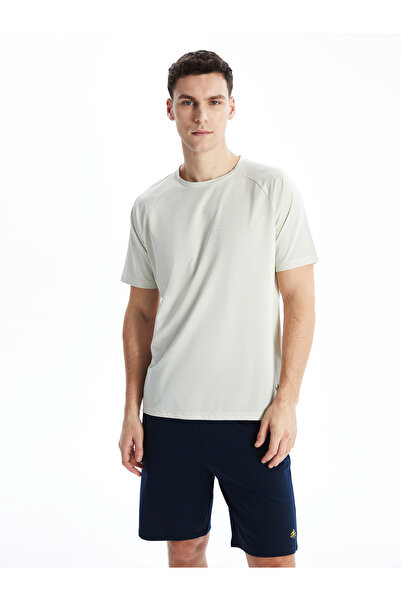 LC Waikiki Tricou sport pentru bărbați, cu mânecă scurtă, cu gât