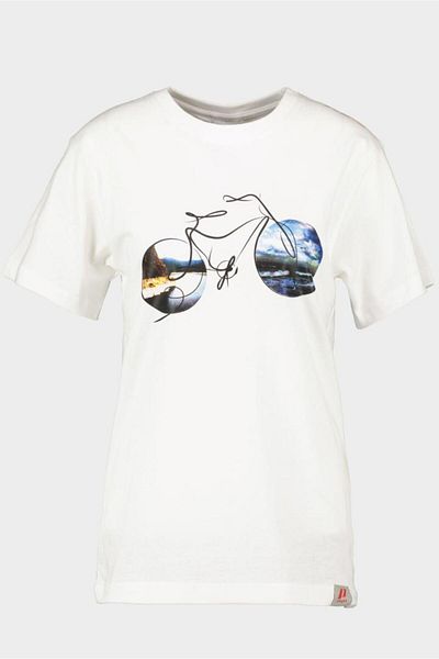 Pegas LADIES' LANDSCAPE BICYCLE T-SHIRT L