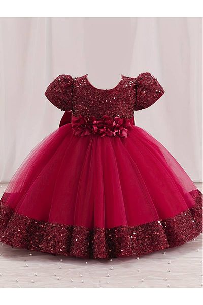 egolika kids Darius Sequined Dress - Girls' Dress Children's Evening Dress Graduation Dress