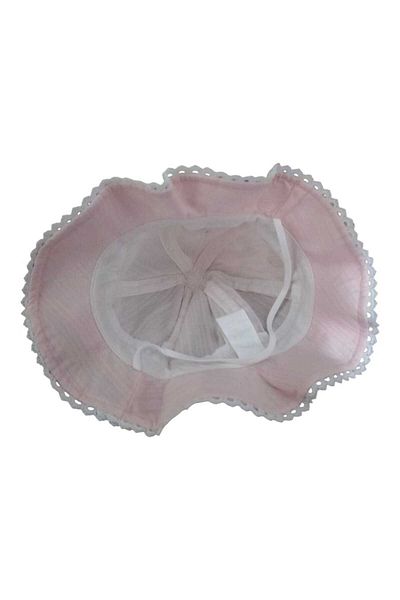 Aware Time Kitti 1-3 Years Old Girl's Accessory Lace-Up Summer Fedora Hat