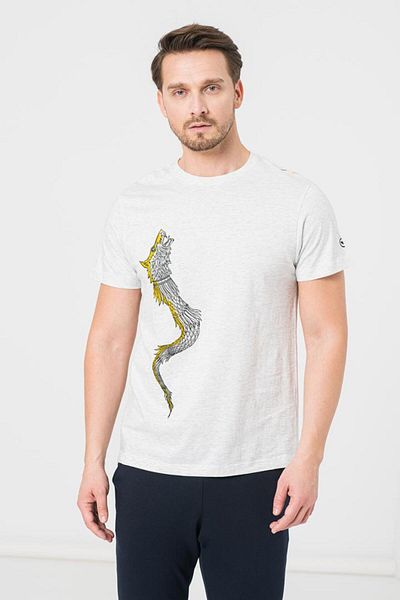 Pegas MEN'S DRACON CASUAL T-SHIRT LIGHT GRAY-XXL