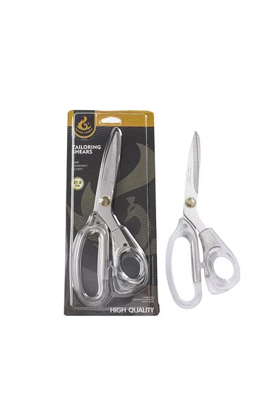 OZN AKSESUAR Professional Tailor Scissors Stainless Steel Fabric Cutting Scissors 21cm