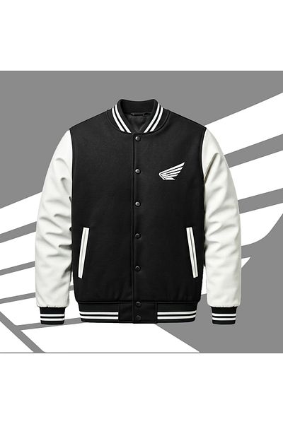 Edizen Honda PCX 125 Unifitless Bomber Arm σασί Unisex Oversize 100% βαμβάκι