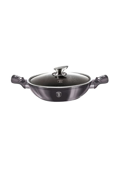 Berlinger Deep frying pan with lid 30 cm Carbon PRO Line