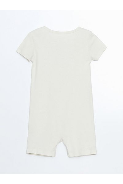 LC Waikiki Baby-Overall aus Baumwolle mit Rundhalsausschnitt