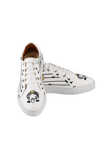 NOOSY Embroidered Printed Women's Sneaker
