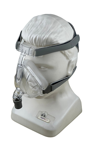 Respirox Cpap\bpap Maske,full Face Maske ,ağız Burun Maske+ HORTUM '' L Beden''