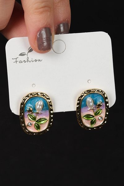 Jack Ferrero Women's Mineli Steel Earrings