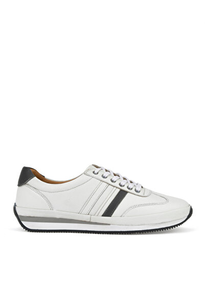 Ziya Λευκό ανδρικό αθλητικό παπούτσι από γνήσιο δέρμα - 1511002Z060