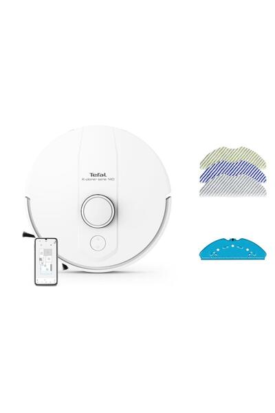 TEFAL RG9177 X-Plorer Serie 140 Mop Özellikli Dahili Temizleme İstasyonlu Akı...