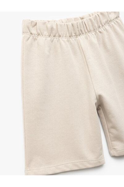 Koton Pamuklu Beli Lastikli Basic Şort