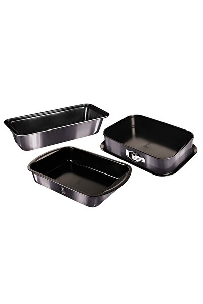 Berlinger Carbon PRO Line Set din 3 piese de tăvi de copt și forme pentru coa...