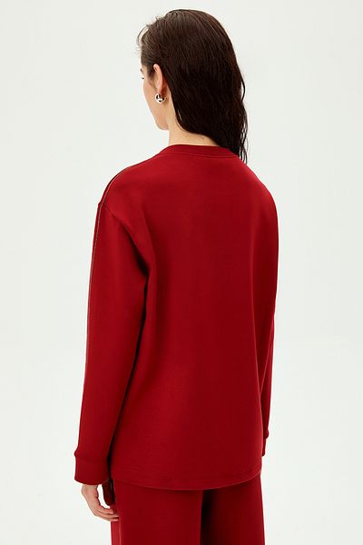 Allyco Shiny Stone Oversize Sweatshirt