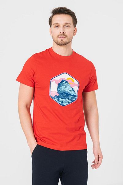 Pegas MEN'S SFINX CASUAL T-SHIRT RED-XXL