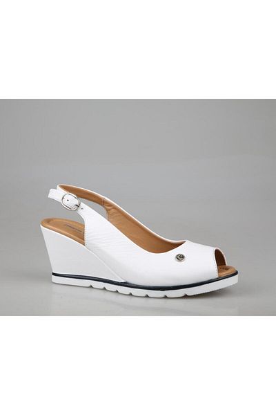 Pierre Cardin pc-54596 Pantofi albi pentru damă cu toc înalt