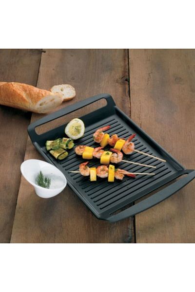 KELA Keck Lang Grill plate with non-stick surface 24 x 30 cm KERROS
