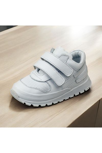 JOJO KIDS Adidași pentru copii ortopedici cu velcro din piele naturală, adidași cu talpă anti-alunecare