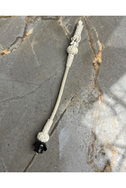 KAZZAZE Tassel de rugăciune din argint oxidat, model trandafir care schimbă c...