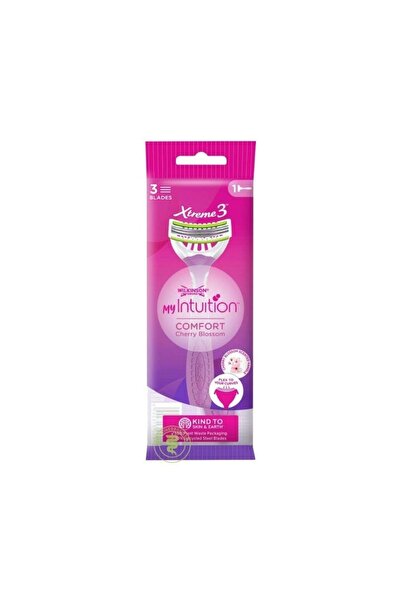 Wilkinson Sword Intuition Comfort Xtreme 3 Kadın Tıraş Bıçağı, 1'li Paket