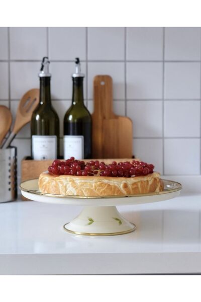 EMAYlab Bloom Cake Pastry Presentation Stand Width 29 cm / Height 8 cm