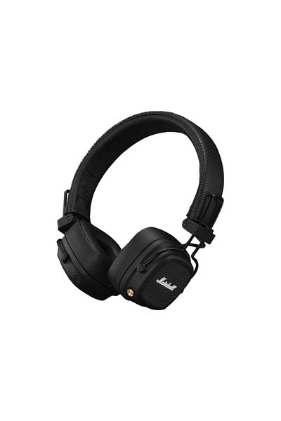 Marshall Marshall Major V Wireless Headphones, 100H Playtime, Wireless Charging – Black