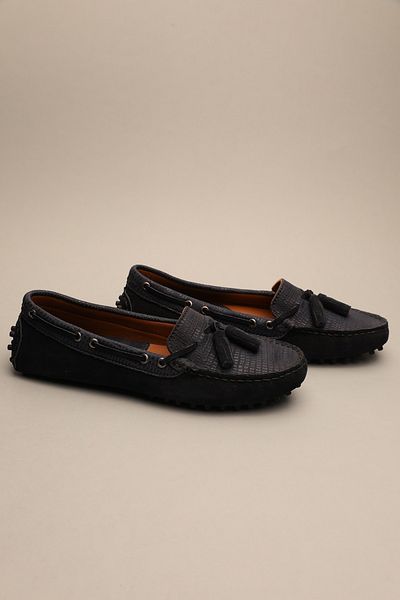 Gondol Women's Real Deeri Classic Loafer Blue Milk 37 Ttx.70112