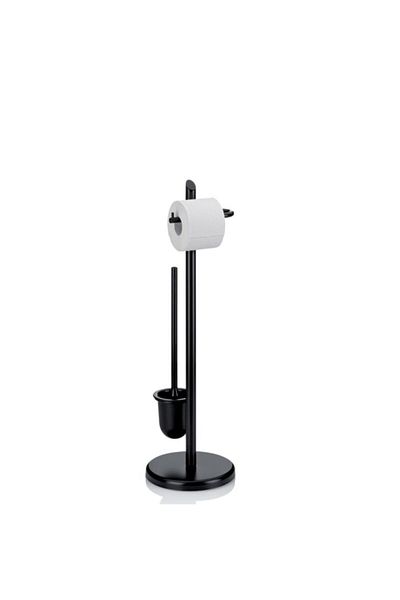 KELA Keck Lang KEN black metal toilet set
