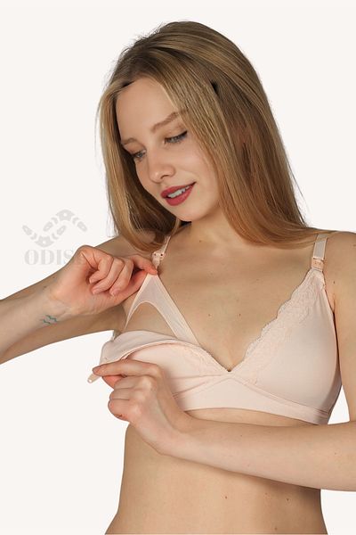ODISE Sutien pentru alăptare din bumbac organic