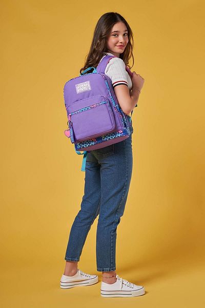 Coral High Set de 3 rucsacuri de școală cu model leopard