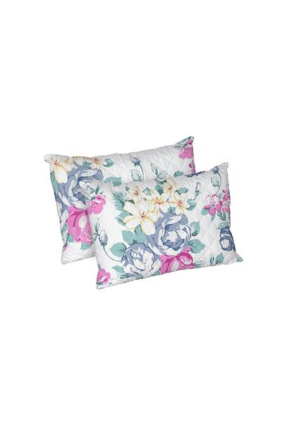 ALCAM Set Of 2 Joanna Pillows, Quilted Microfiber, 50x70 Cm