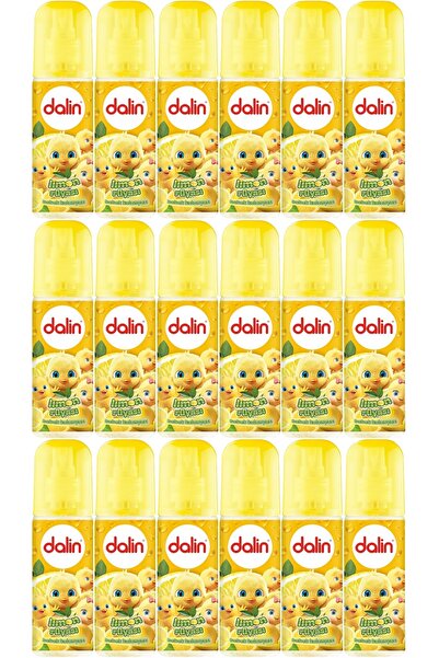 Dalin Bebek Kolonyası 150ML Limon Çiçeği (Limon-Bergomat-Papatya) (18 Li Set)