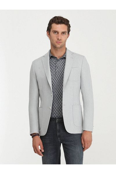 Kip Schlichtes Sakko im Modern Fit