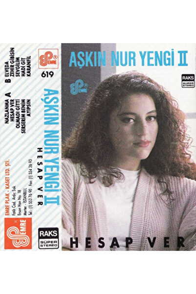AŞKIN NUR YENGİ II - HESAP VER – KASET