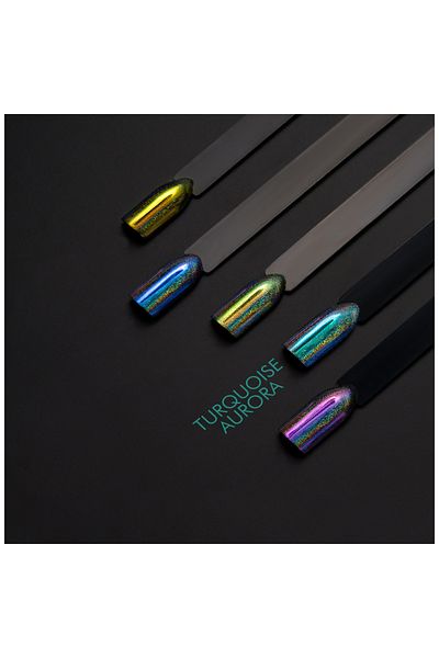 Cupio Unicorn holo pigment - Turquoise Aurora