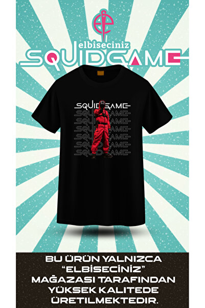 VİZYON İKRA SQUID GAME ASKER Μπλουζάκι με Μπροστινή Στάμπα Unisex - ΕΙΔΙΚΗ ΠΑ...