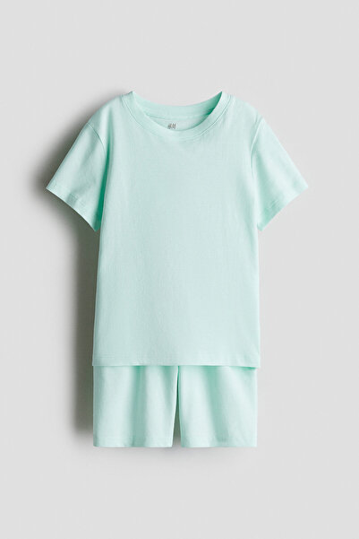 H&M 2 Parçalı Pamuklu Jarse Set