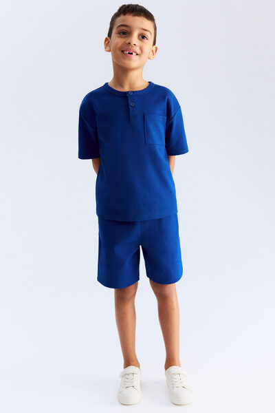 H&M Tekstüre Jarse Şort