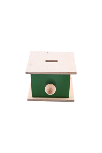 BALATOYZ Montessori Toddler Çekmeceli Daire Karar Kutusu